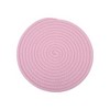 Unique Bargains Trivet Round Rope Woven Mat Cotton Non-woven Fabric 7.87"x7.87"x0.31" - 3 of 3