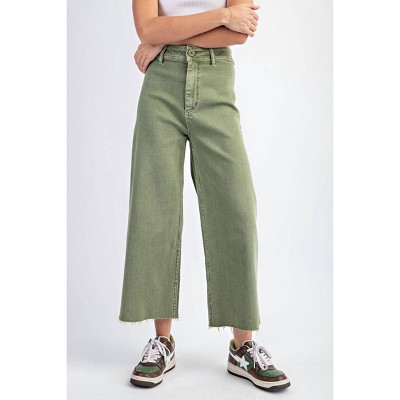 Women's Straight Leg Cropped Pants - ee:some