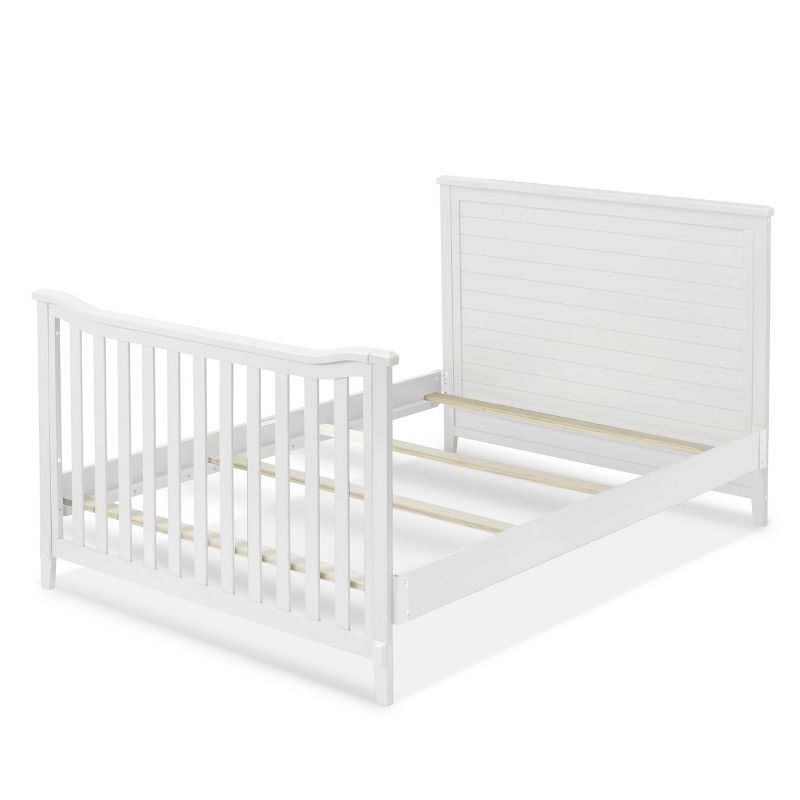 Sorelle Berkley Crib and Changer Panel Crib - White, 4 of 5