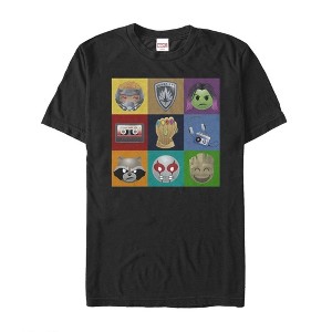 Men's Marvel Guardians of the Galaxy Emojis T-Shirt - 1 of 4