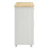 Modway Cuisine Kitchen Cart – Rolling Island with Storage Drawers, Open Shelves and Towel Rack for Home or Apartment - 4 of 4