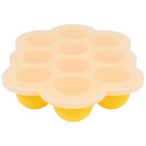 WeeSprout Silicone Freezer Tray w/ Clip on Lid Perfect Food Storage Container for Homemade Baby Food - 1 of 4
