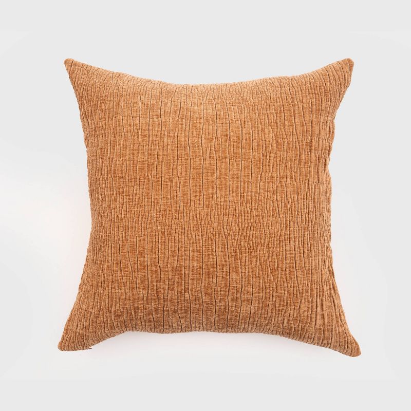 Oversized Chenille Textured Washed Woven Throw Pillow - Evergrace, 1 of 12