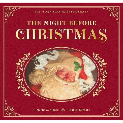 The Night Before Christmas - By Clement Moore (leather Bound) : Target