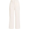 Lands' End Women's Crepe High Rise Patch Pocket Wide Leg Crop Pants - 3 of 4