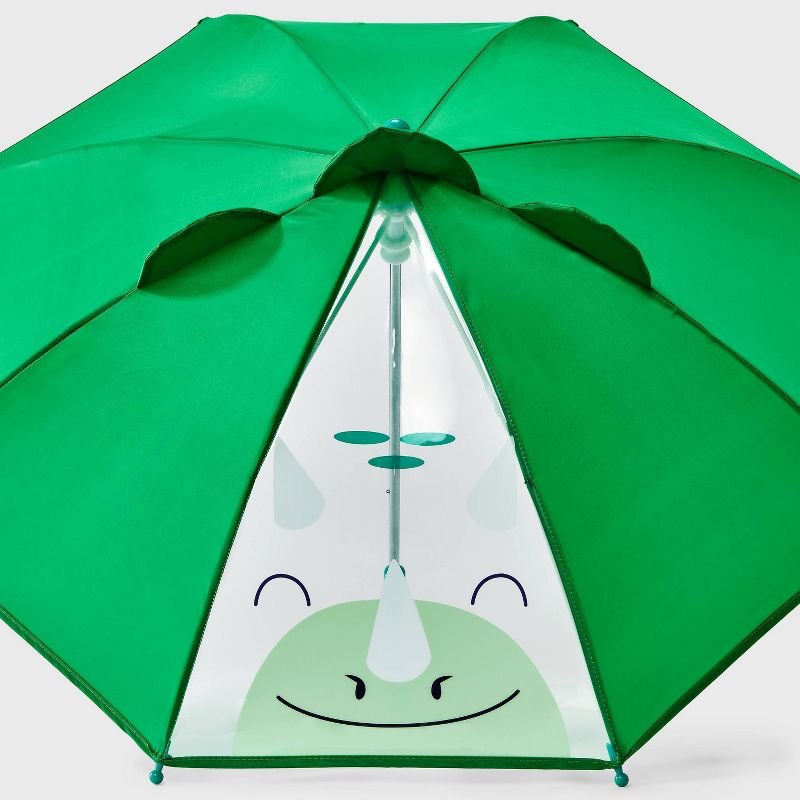 Toddler Boys&#39; Dino Mini Stick Umbrella - Cat &#38; Jack&#8482; Green, 4 of 5