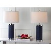 Leather Column Table Lamp - 25 Inch Height - LIT4144 - Safavieh - 3 of 4
