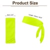 Unique Bargains Polyester Elastic Running Sports Workout Head Band Sweatband - 2 of 3