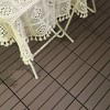 Courtyard Casual Plastic Deck Tiles Chocolate Color Pack of 9 - 3 of 4