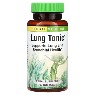 Herbs Etc. Lung Tonic, 60 Softgels