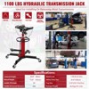 33.8" To 72.8" Single Telescopic Hydraulic Transmission Jack Lift Up to 1100 lbs - 2 of 4