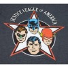 Seven Times Six DC Comics Justice League of America Comic Book Men's Grey Short Sleeve T-shirt - 2 of 2