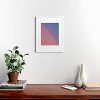 Deny Designs Matias Alonso Revelli beginnings White Framed Art Print - 2 of 4