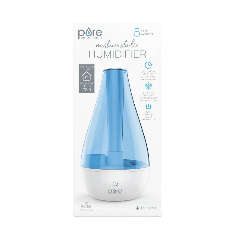 Pure Enrichment Ultrasonic Cool Mist Humidifier for Small Rooms, 6 of 7