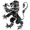 Women's Design By Humans Black Lion Rampant By Snazzygaz Racerback Tank Top - 2 of 3