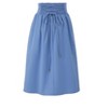 WhizMax Maxi Skirt for Girls High Waisted Smocked Waistband Swing Skirts with Drawstring and Pocket 5-12Years - 2 of 4