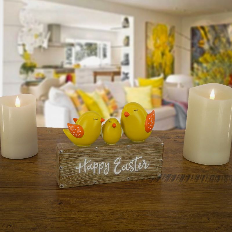 6" Chick "Happy Easter" Table Decoration - National Tree Company, 2 of 4