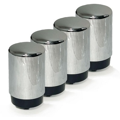 Nispira Water Filter Replacement For Brita Basic Complete Faucet Filtration Systems 36311 36312 FR-200 FF-100 Polished Chrome Silver, Pack of 4