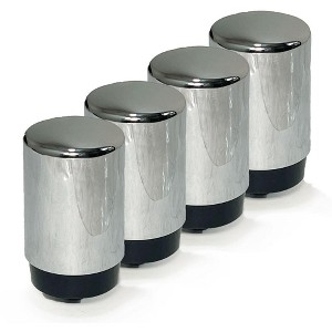 Nispira Water Filter Replacement For Brita Basic Complete Faucet Filtration Systems 36311 36312 FR-200 FF-100 Polished Chrome Silver, Pack of 4 - 1 of 4