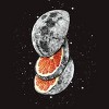 Men's Design By Humans Lunar Fruit By JPOrmiston T-Shirt - image 2 of 4