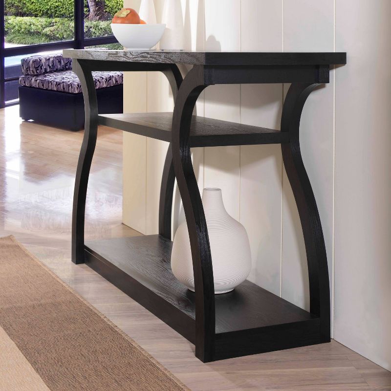 Persephone Console Table Black - HOMES: Inside + Out, 3 of 8