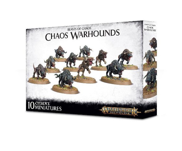 Age of Sigmar Monsters of Chaos - Chaos Warhounds Miniatures Box Set