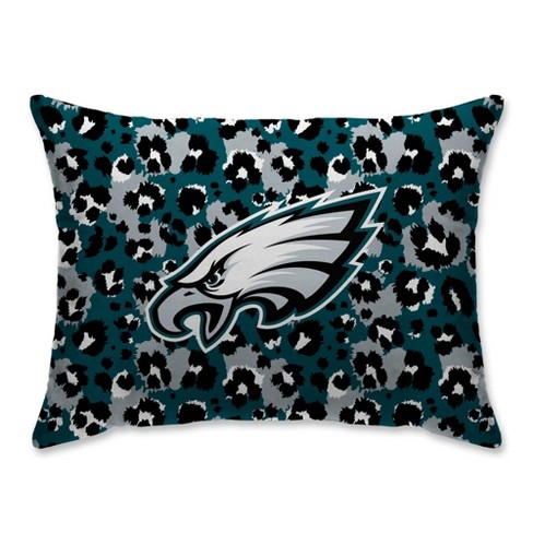 Nfl Philadelphia Eagles Leopard Print Plush Bed Pillow Target