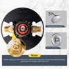 WOWOW Single Handle 5-Spray Shower Faucet 1.8 GPM with High Pressure Showerhead, Anti Scald in Brushed Nickel (Valve Included) - 4 of 4