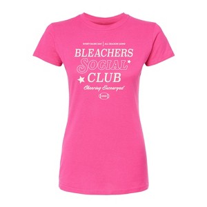 Women's - Instant Message - Bleachers Social Club Fitted Graphic T-Shirt - 1 of 3