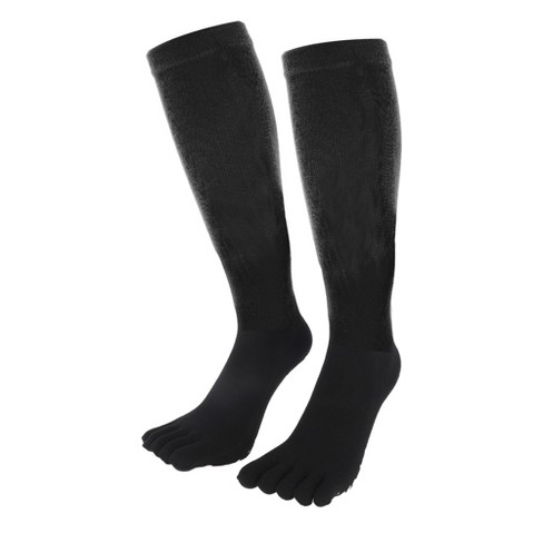 Unique Bargains Women's High Yoga Five Toe Socks 1 Pair - image 1 of 4