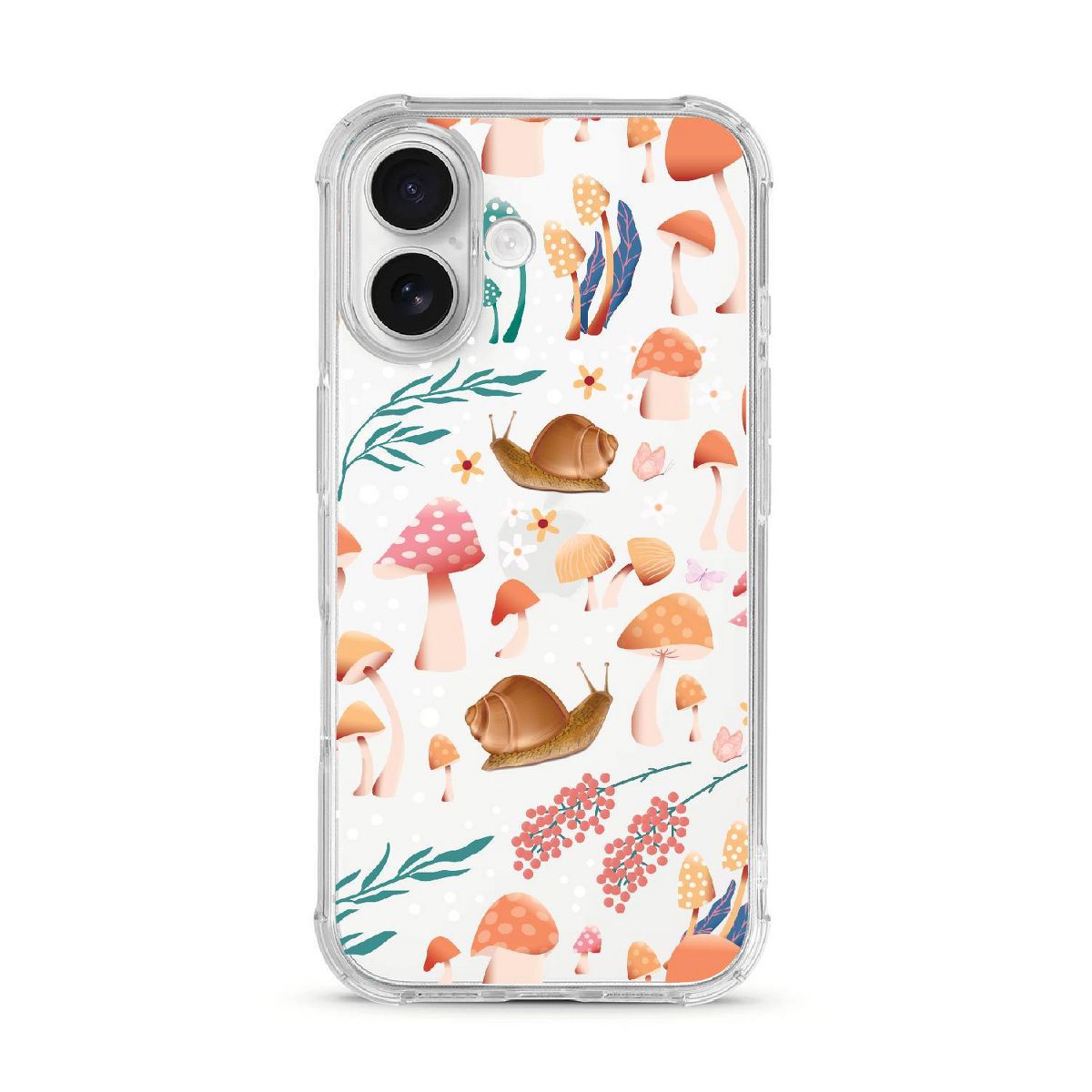 OTM Essentials Tough Edge iPhone 16 Case - Shroom Bloom Shrooms