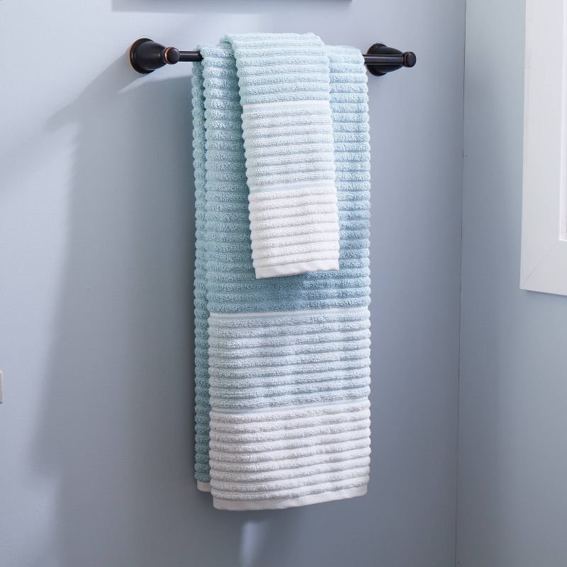 2pc Planet Hand Towel Set Aqua - Saturday Knight Ltd., 5 of 6