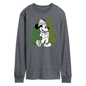Men's - Disney - Camper Mickey Long Sleeve Graphic T-Shirt - 1 of 4