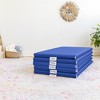 ECR4Kids SoftZone Rainbow Rest Mat, 2in, 5-Piece - 4 of 4