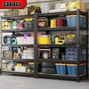 ORRD 5-Storey Adjustable Garage Rack, for Supermarkets/Garages/Basements/Warehouses,Black, Assembly Needed - 2 of 4