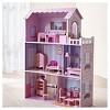 Olivia's Little World Tiffany 3-Story Wooden Doll House for 12" Dolls - 2 of 4