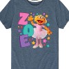 Boys' - Sesame Street - Zoe Short Sleeve Graphic T-Shirt - 2 of 4
