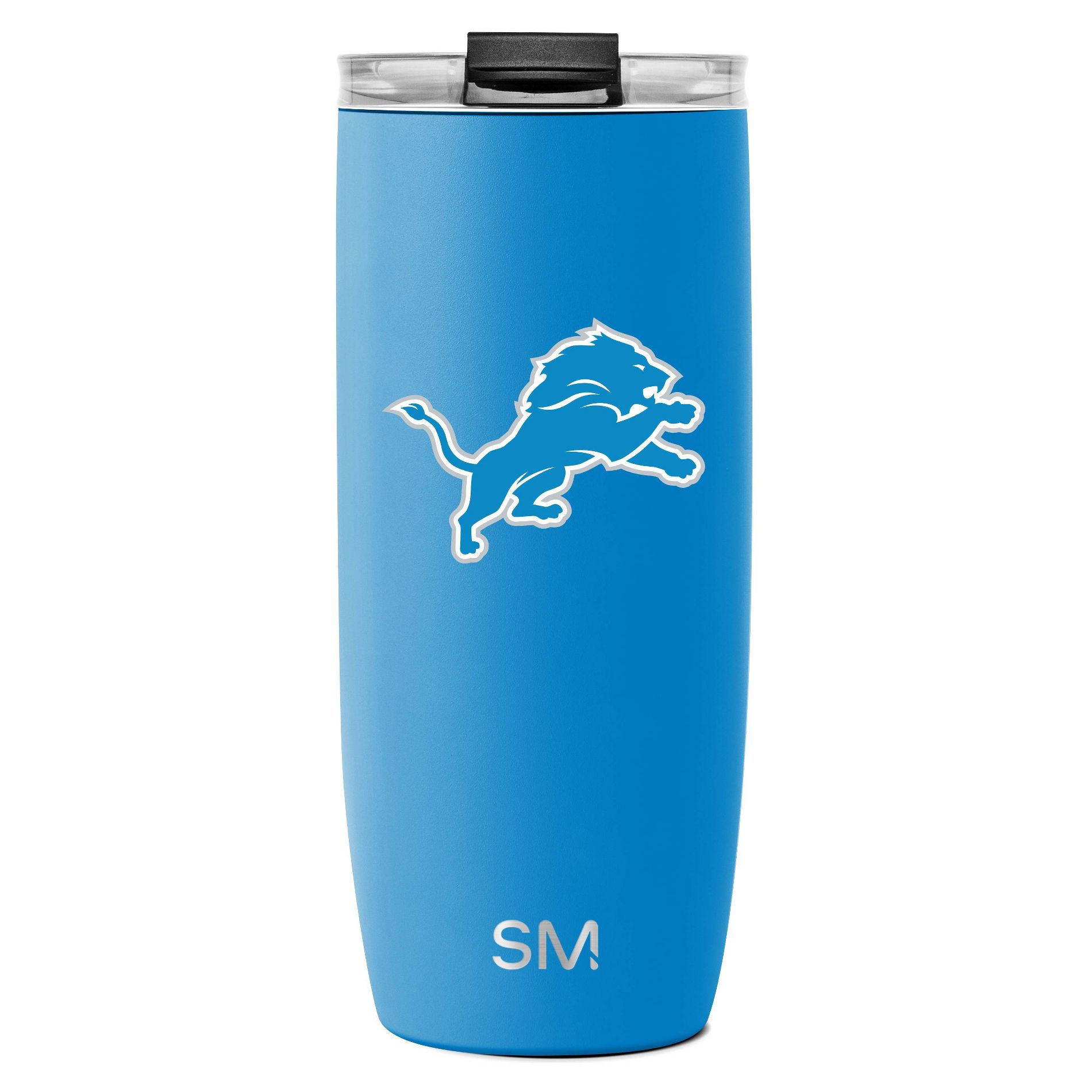 NFL Detroit Lions Simple Modern Stainless Steel Voyager Travel Mug - 20oz