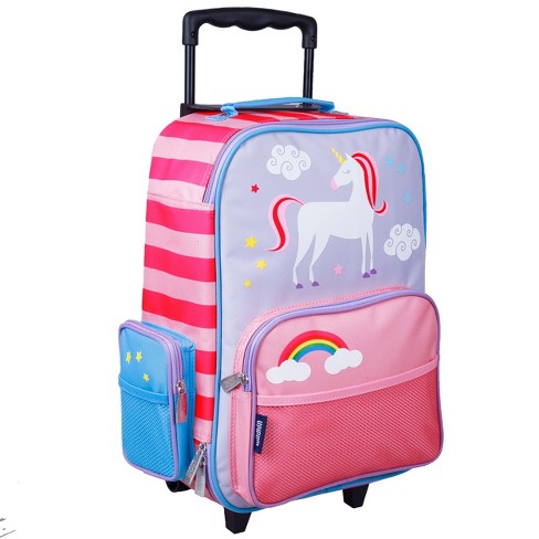 Costway 2pc Kids Carry On Luggage Set 12'' Backpack And 16'' Rolling  Suitcase For Travel : Target