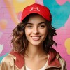 Dalix Heart of Bones Embroidered Cotton Dad Hat Adjustable Baseball Cap Womens - 3 of 4