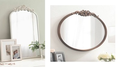 Arendahl Gold Scalloped Baroque Bathroom Mirror