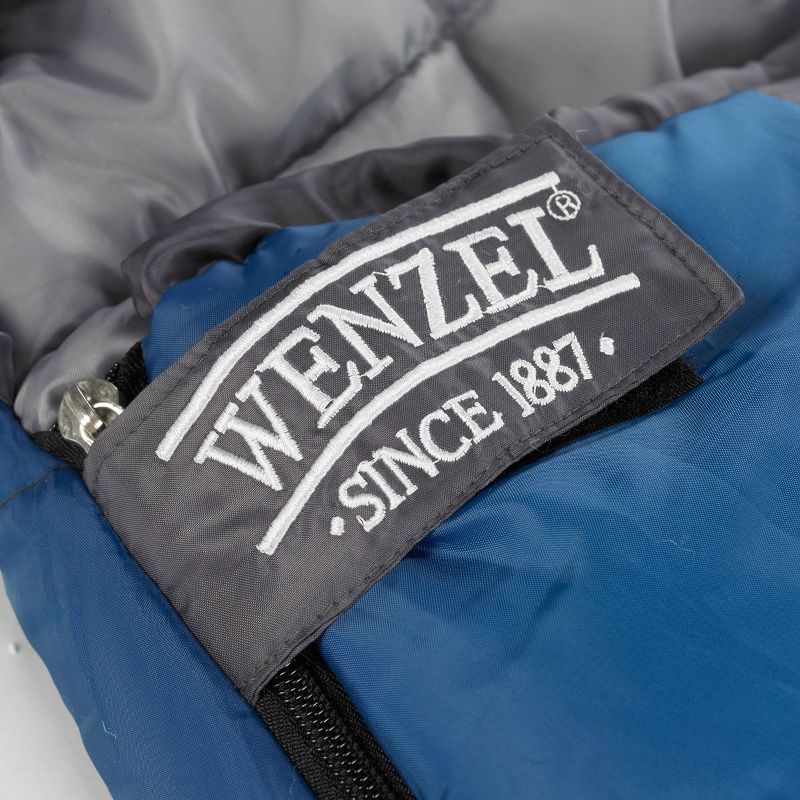 Wenzel Santa Fe 20 Degrees Fahrenheit Mummy Sleeping Bag - Blue, 5 of 8