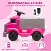 6V Ride-On Car for Kids Ages 3+ – All-Terrain Electric Toy Truck with 4.5Ah Rechargeable Battery, LED Lights, Built-in Music & Storage - 4 of 4