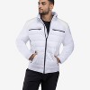 X RAY Puffer Jacket With PU Shoulder - 4 of 4