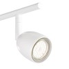 Pro Track 4-Light Heads LED Wall or Ceiling Track Light Fixture Kit 8.5 Watt GU10 Dimmable Directional White Modern Kitchen Bathroom 29 3/4" Wide - 3 of 4