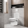 Toilet Seat,Sturdy Elongated Toilet Seat-Effortless Installation and Cleaning,Secure Fit for Most Toilets - 3 of 4
