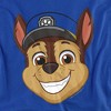 Paw Patrol Chase Grin Kids T Shirt For Youth  Royal Blue  Small - 2 of 4