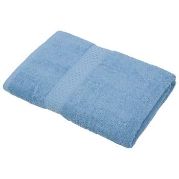 Unique Bargains Soft Absorbent Cotton Bath Towel for Bathroom kitchen Shower Towel 1 Pcs