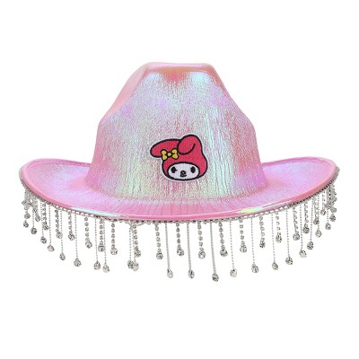 My Melody Character Art Pink Cowboy Hat-OSFA - image 2