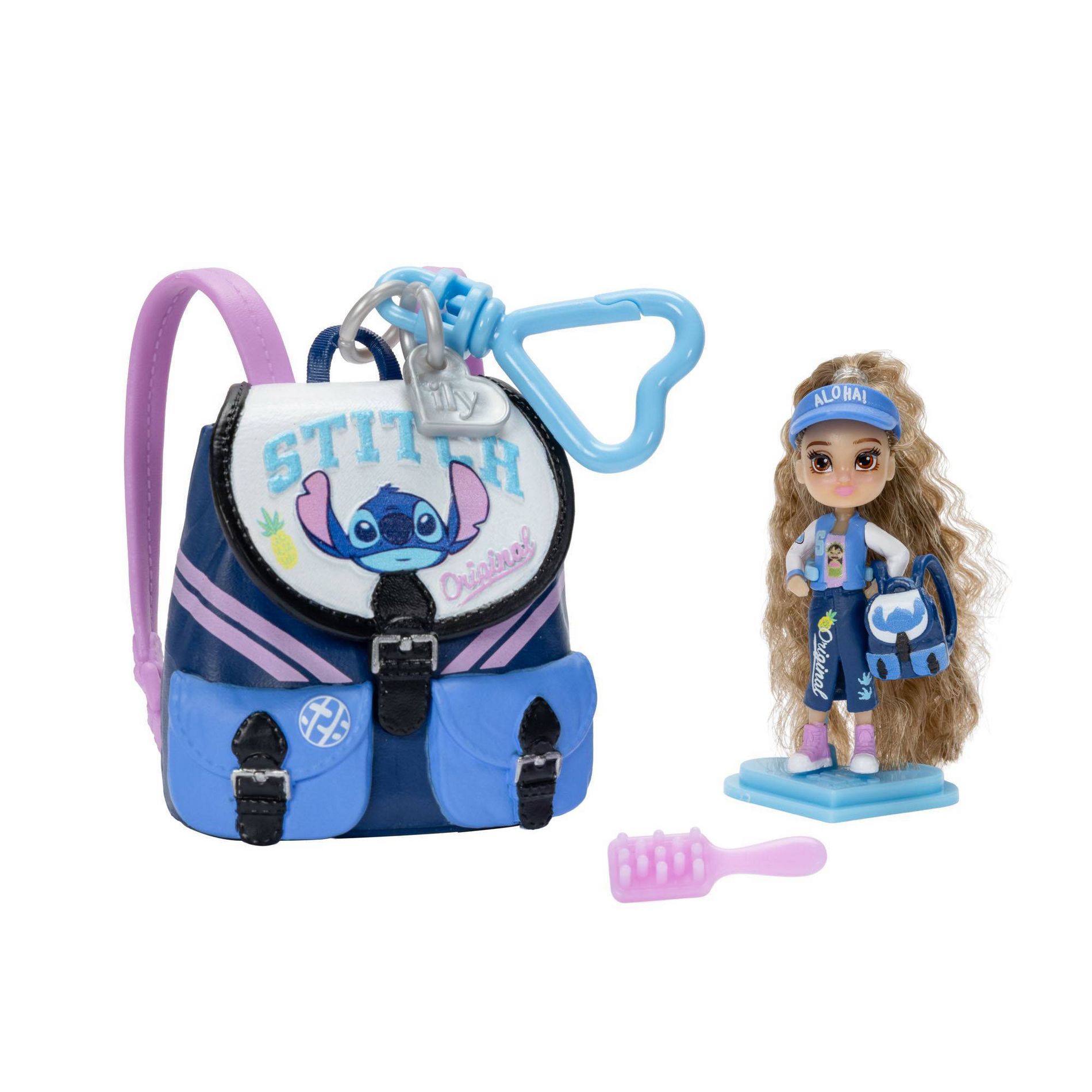 Disney ILY 4ever 2.25" Tote-ily Teenies Stitch Inspired Doll Series 3
